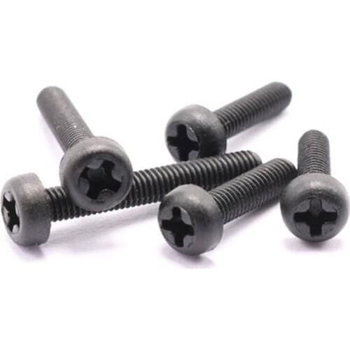 M5 M6 M8 M30 Phillips Screw Round head Nylon Bolts Cross Pan head Plastic Screws