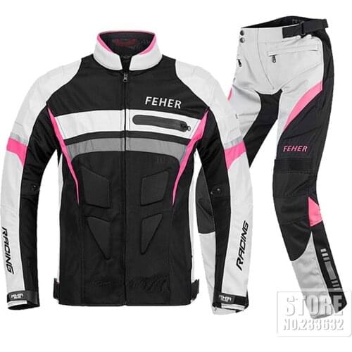 Unisex Waterproof Motocross Racing Jacket Reflective Breathable Motorbike Racing Riding Chaqueta CE Protector Four Seasons