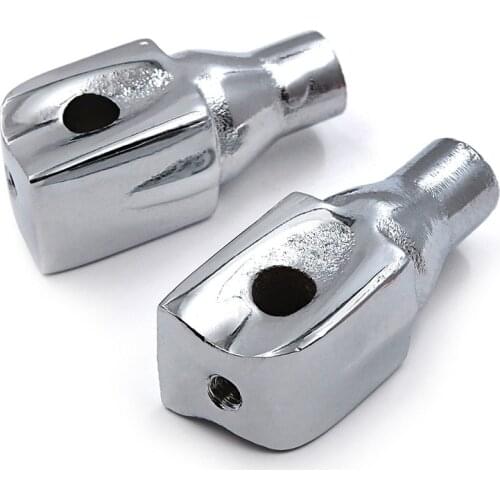 Aftermarket free shipping motorcycle parts Chrome Foot Peg installation Adapter for Kawasaki Vulcan 1600 1500 800 200 Suzuki