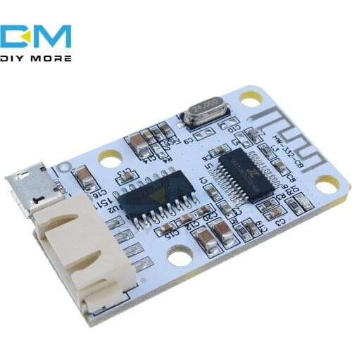 PAM8403 Wireless Bluetooth 4.0 Stereo Audio Receiver Module Digital Amplifier Sound Loud Board Micro USB 3W+3W 5V DC For Arduino