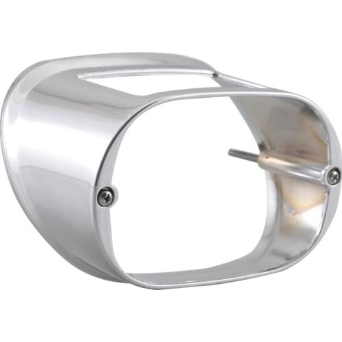 Chrome Motorcycle Tail Light Collar Cover For Harley Touring XL Dyna Softail ABS Plastic Protective Trim