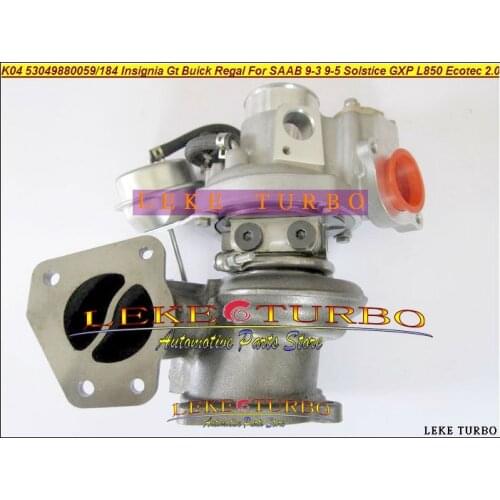 K04 59 184 53049700059 53049880184 Turbo For Opel GT For Buick Regal For SAAB 9-3 9-5 For Pontiac Solstice GXP L850 Ecotec 2.0L