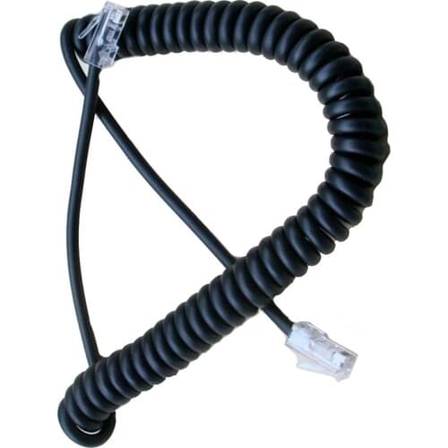 Microphone Cable For Icom HM-207-s HM-133-v IC-2300H IC-2730A ID-5100A ID-4100A RJ-45 8 Pin To 8 Pin RJ-45