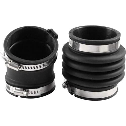 Set of 2 Air Intake Hose Tube Duct Boot for Infiniti M35 M45 2006-2009 V6 3.5L 16576-EG00A