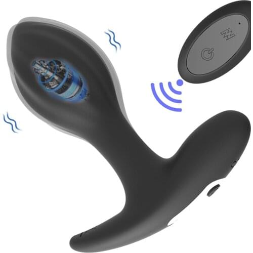 Remote Control Prostate Massager Butt Plug Anal Vibrator Male Vibrators Anal Plug Sex Toys For Men Prostate Stimulator Sex Toys