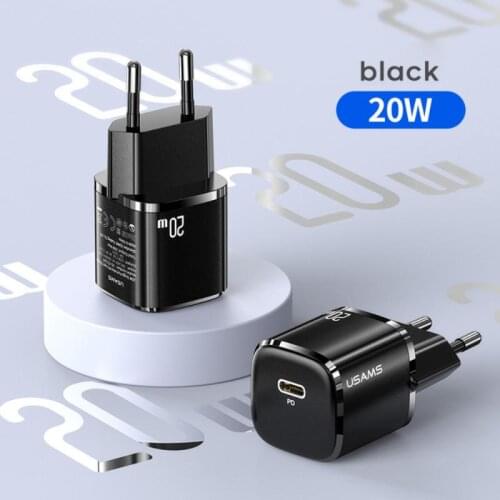 New PD 20W Type C Quick Charger Adapter For IPhone 12 11 Pro XR XS Samsung S20 Fast Charging Travel PD Power Adapter For Phone