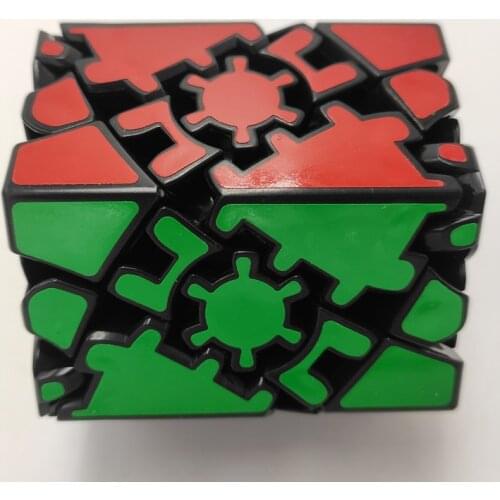 Lanlan Gear hexagonal prism Black Twist Puzzle Cube Educational Gift for X'mas Drop Shipping