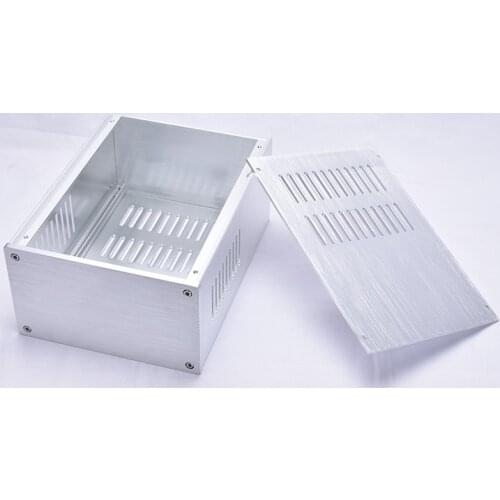 Width168 * high100 * 229deep mm Mini DIY all aluminum chassis power supply amp DAC amplifier chassis housing