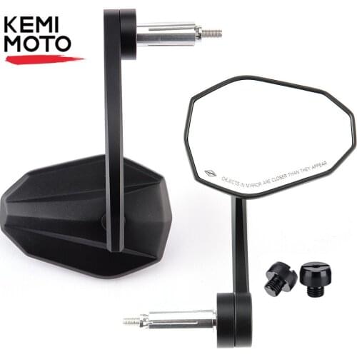 Motorcycle Handlebar Mirrors 7/8" 22mm Universal For KAWASAKI NINJA 400 Z650 Z750 Z800 Z900 CB500X NC700X NC750X GXSR Mirror
