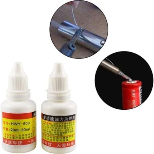 Stainless Steel Flux Soldering Stainless Steel Liquid Solder For Nickel Copper Iron Zin Plate Welding Water Liquid Flux