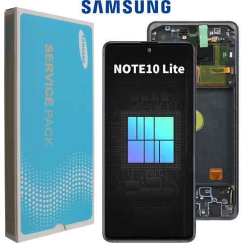 6.7'' For Samsung Galaxy Note 10 lite Lcd N770F/DS N770F/DSM Display Touch Screen Digitizer Assembly For Samsung note10 lite LCD