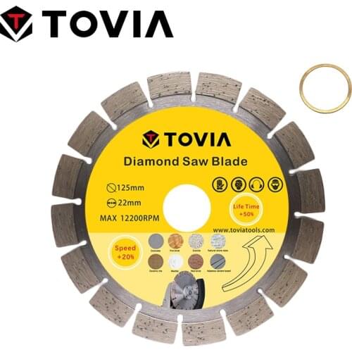 TOVIA Diamond Circular Saw Blade Stone Cutting Disc Cutting Blade Stone Tiles Blade 125MM 115MM For The Angle Grinder