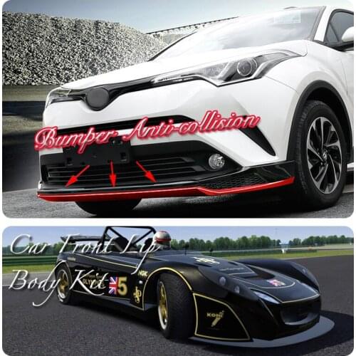 Car Bumper Lip Front Spoiler Skirt Deflector For Lotus 2-Eleven 2-11 2 Eleven 2007~2011 Car Modified Body Kit VIP Hella Flush