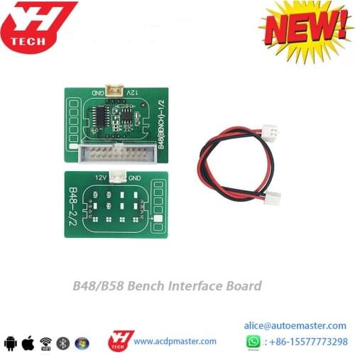No soldering, no risk!Yanhua mini ACDP bench mode adapters for B48-58 MG01 ECU