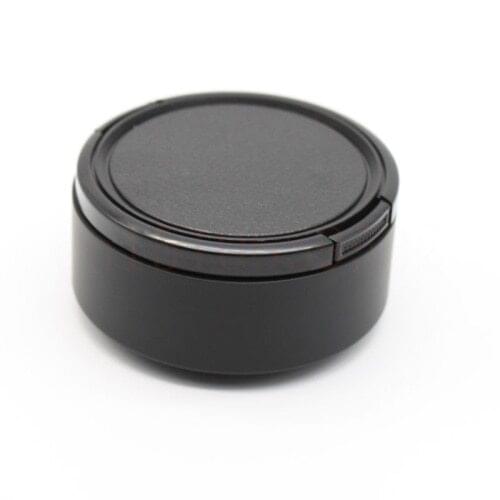 10set 2 in 1 37 39 40.5 43 46mm standard Metal Lens Hood for lens filter + lens cap For canon for nikon DSLR Camera