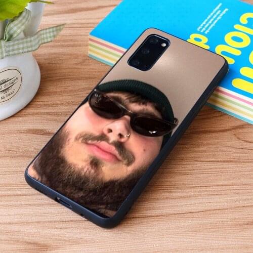 For Samsung Galaxy Post Malone going ghost hunting Soft TPU border Samsung Galaxy Case