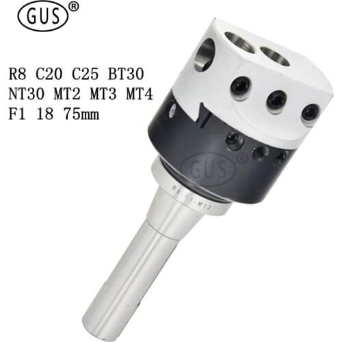 1set R8 C20 C25 BT30 NT30 MT2 MT3 MT4 morse tapper tools holder+F1 18 75mm(3") Boring Head Boring CNC lathe Milling Machine Tool
