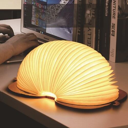 Novelty Cartoon Night Light Foldable Colorful Night Light Bedroom Bedside Lamp Childrens Light Holiday Gift Atmosphere Light