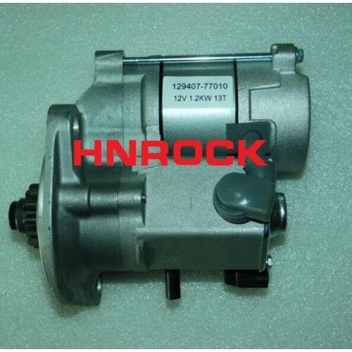 NEW 12V 13T STARTER MOTOR 228000-0250 228000-0251 AM87643 AM878415 129407-77010 12940777010 18014 FOR JOHN DEERE YANMAR
