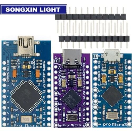 PRO MICRO/MINI USB 5V 16MHz Board Module For Arduino/Leonardo ATMEGA32U4-AU/MU Controller Pro-Micro Replace Pro Mini