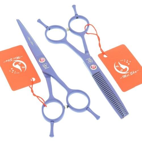 5.5" Professional Pet Scissors for Dog Grooming Japan Steel Animal Hair Cutting Thinning Shears Pet Scissors Suppliers A0058A