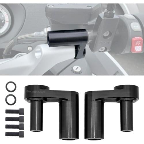 Adjustable Handlebar Riser Kit 1.625" For BMW R1200RT R1200 RT R1250RT R1250 RT 2014 2015 2016 2017 2018 2019