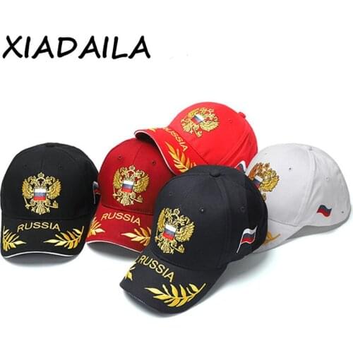 РОССИЯ Double Eagle Emblem Embroidery Snapback Baseball Cap Russian Bone Cap Snapback Hip Hop Hat Su nbonnet Caps For Men Women