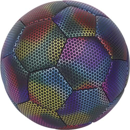 Soccer Ball Luminous Football Night Light Noctilucent Children Game Train Luminescence Ball Men Women Glowing Soccer