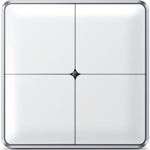 Terncy Zigbee smart wall light switch 1~4 gang ON/OFF light switch 86x86 mm support Apple HomeKit (need to work with gateway)