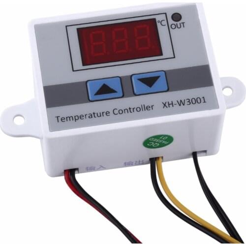 High accuracy Digital Thermostat Temperature Controller Switch with Probe Temperature Meter Test Measurement AC 220V/DC 12V