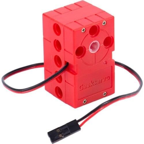 1PCS Kittenbot 360 2KG Dual Shaft Programmable Servo Motor Remote Control Models Parts