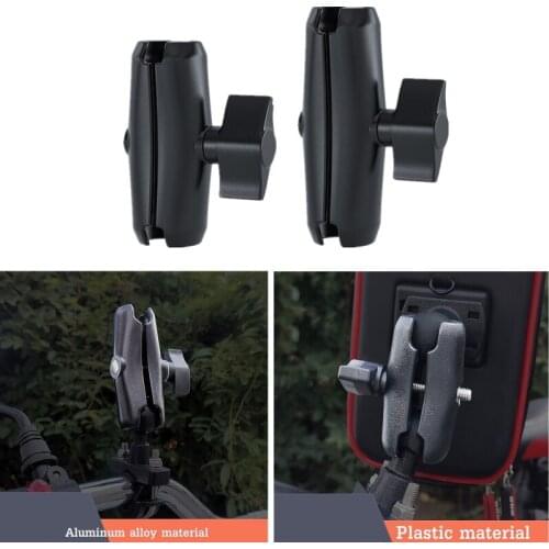 65mm or 95mm Short Long Double Socket Arm for 1 Inch Ball Bases for Go-pro Camera Bicycle Motorcycle Phone Holder