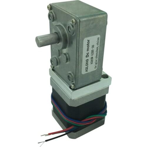 A58SW-42BY Stepping Motor Gear Worm Gear Stepping Gear Motor Reducer