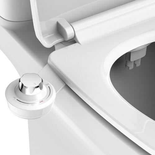 SOOSI Bidet Ultra-Slim Toilet Seat Attachment Water Pressure Self-cleaning Ass Anal Sprayer Hygienic Shower