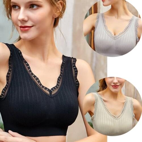 Pregnant Women Without Steel Ring Seam Nude Ammonia Lace Threaded Breast Bra Bras Sleep Sports Vest Sleep Yoga Cotton Underwear