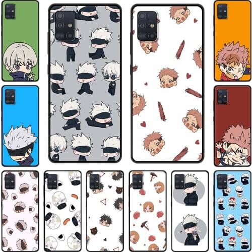 Case for Samsung Galaxy A51 A71 A50 A21s A31 A10 A41 A20e A70 A30 A11 A40 A12 A20s A10s Phone Cover Anime jujutsu kaisen Fashion