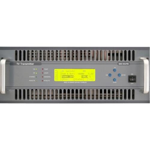 CZH518A-1KW VHF UHF All Solid State wireless analog TV Signal Broadcast transmitter TV Station Broadcasting Equipment