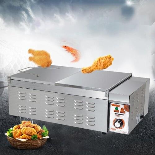 Commercial Electric Fryer 32L Fitters French Fries Machine Skewers Chicken Frying Machine HY-88