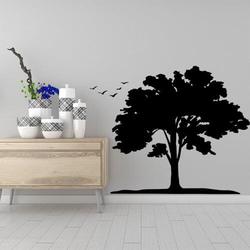 Colorful tree Wall Sticker Vinyl Wallpaper Home Decor for Living Room Company School Office Decoration Decals Stickers