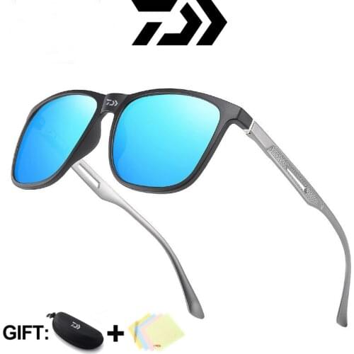 2021 Daiwa Fishing UV Protection Glasses Mens Outdoor Sports Polarized Colorful Film Series Glasses Dust Mirror Riding Mirror