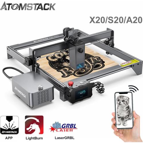 ATOMSTACK A5Pro 40W CNC Laser Marking Machine 410*400mm Engraving and Cutting area Desktop DIY Wood Engraving Laser Printer