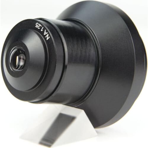 Industry Standard Compound Microscope Dry Dark Field Condenser Optical Biological Microscopio Accessories Darkfield Condenser