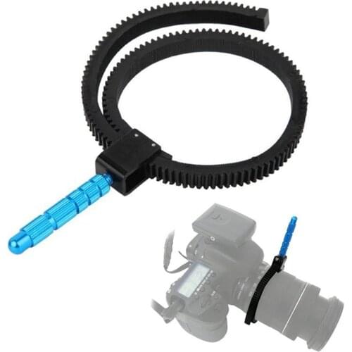 Adjustable Zoom Focusing Follow Focus Handle Scale Lever with Gear Ring for Camera Lens
