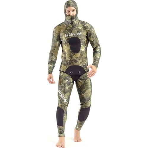 SEAC 7mm Professional Winter Warm Wetsuit Mens Long Sleeve Neoprene Diving Suit Rash Guards Fishing Suit Jellyfish Clothes