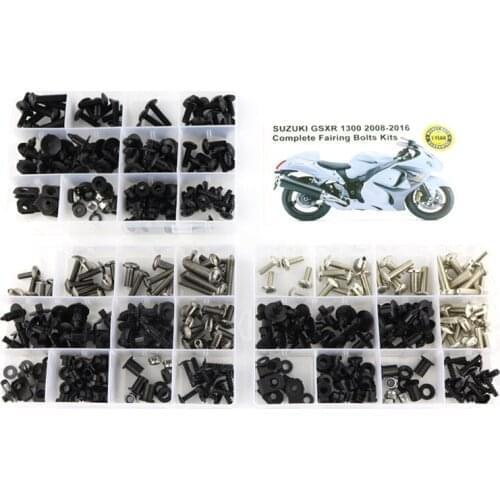 Fit For Suzuki GSX1300R GSX-1300R 2008-2018 Motorcycle Full Fairing Bolts Kit Screws Clips Nut Fastener Steel