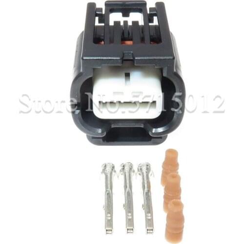 3 Hole 7283-2147-30 Automotive Waterproof Reversing Light Harness Connector Radar Sensor Sockets For Honda Infiniti