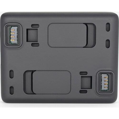 Camera Battery Dual Charging Base Charger for Insta360 ONE R Action Camera Accessories Portable USB Charging Adapter