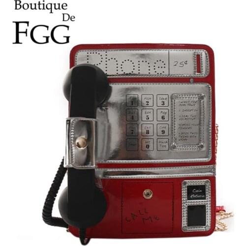 Boutique De FGG Trendy Phone Model Laser Gradient Color Pu Girls Chain Purse Shoulder Bag Tote Crossbody Women Bolsa Handbag