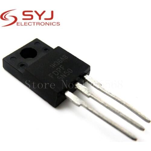 10pcs/lot FDPF5N50UT FDPF5N50 5N50UT 5N50 TO-220F 500V 5A new original In Stock