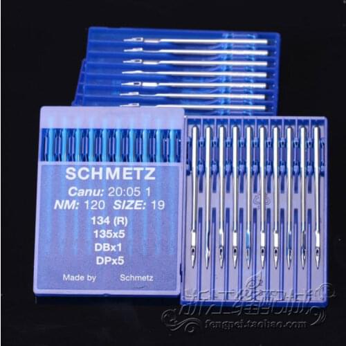 100PCS DPx5 16/90 Schmetz 135x5 DB*1 134(R) Industrial Sewing Machine Needles For Bottonhole Highhead Double Needle Machine